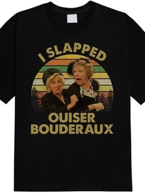 Gildan Black Heavy Cotton Tee with White Brand Tag